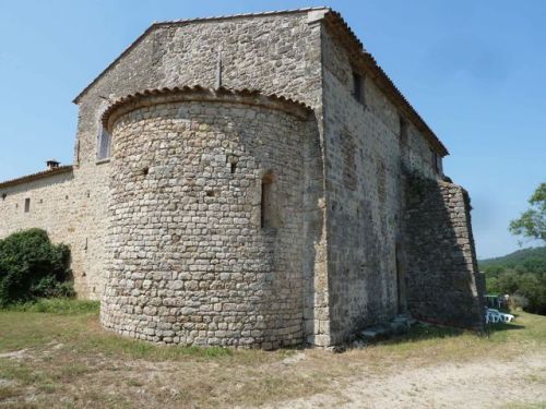 Commanderieview chapel and chapel door 2